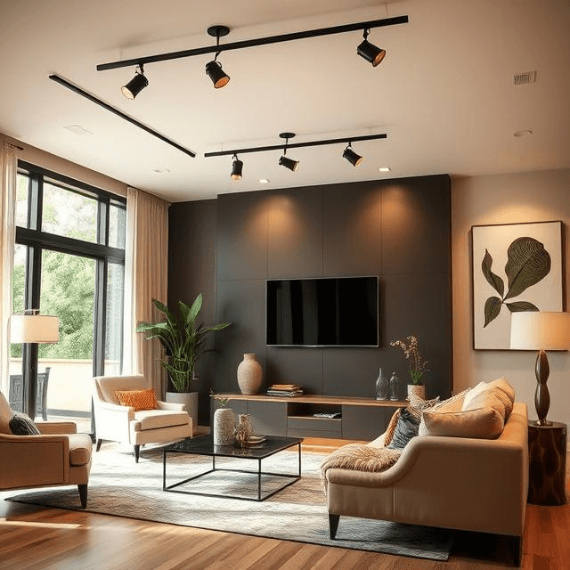 Lumiere Luxe Track Lighting Set